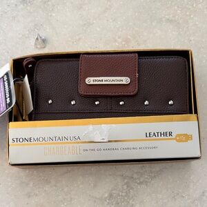 Stone Mountain Accessories Dark Brown Leather Key Holder